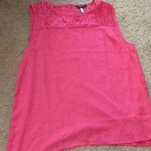 Hot pink tank top